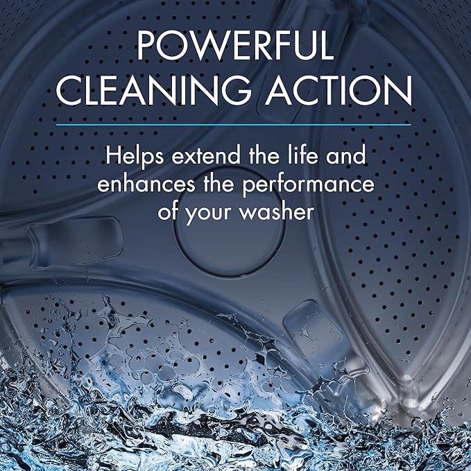 Glisten Washer Magic Washing Machine Cleaner and Deodorizer, 4 Bottles